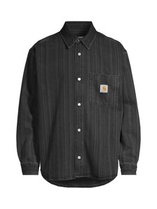 Carhartt WIP - Rylan Hampton džinsa krekls - 32I06 RYLAN STRIPE, BLACK, STONE WASHED | Stockmann