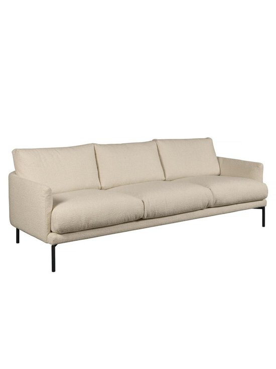 Furninova - Ravel-sohva Gianni-kangas luonnonvalkoinen L 232 cm - WHITE | Stockmann - photo 1
