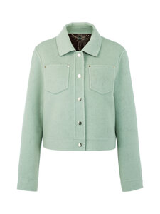 Marc Cain - Vilnas jaka - 505 SILT GREEN | Stockmann