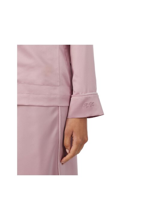 Lauren Ralph Lauren - Notch Collar Long -pyjama - 540 MAUVE | Stockmann - photo 3