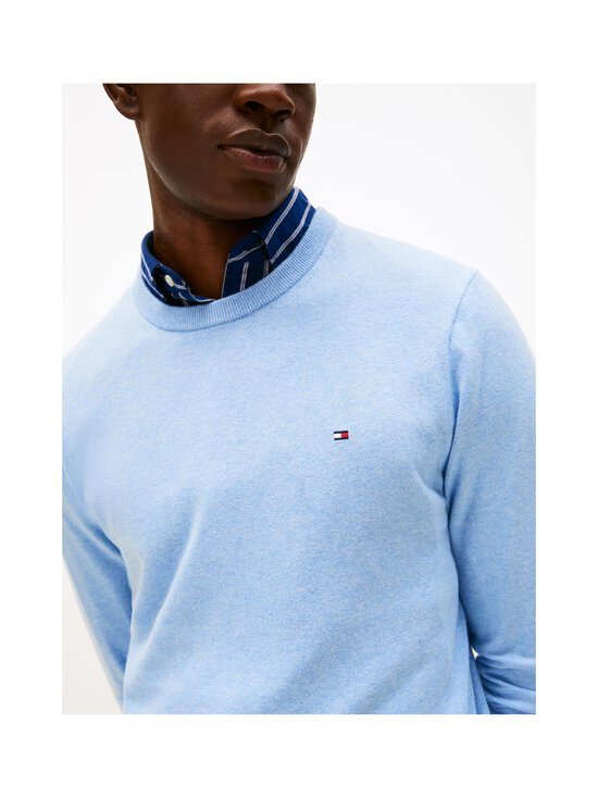 Tommy Hilfiger - Pima Organic Cotton Cashmere džemperis - DVD VESSEL BLUE HEATHER | Stockmann - photo 5