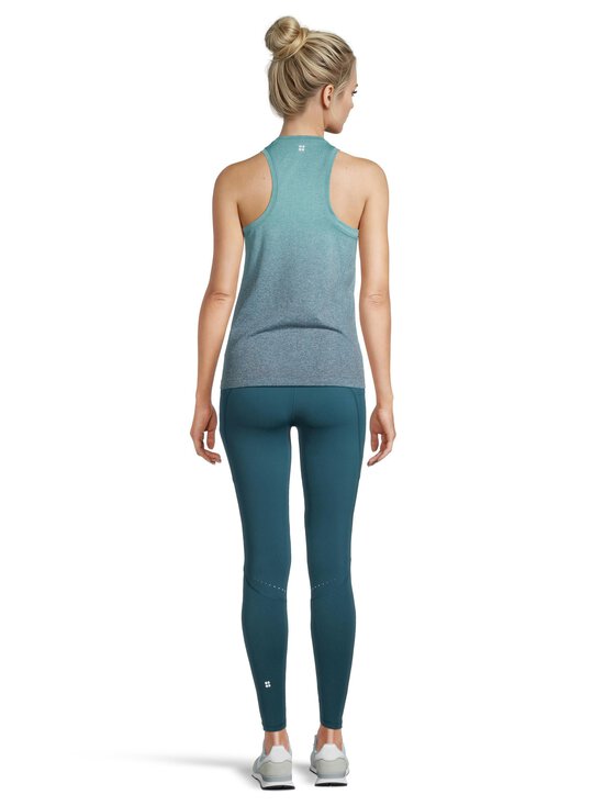 Sweaty Betty - Athlete Seamless Workout Tank -toppi - 13757 DEEPGREEN LUSTREGREEN OMBRE | Stockmann - photo 3