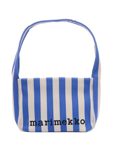 Marimekko - Knitted Merirosvo -olkalaukku - 510 BLUE, OFF WHITE | Stockmann