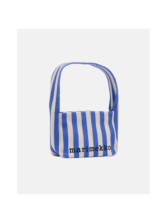 Marimekko - Knitted Merirosvo -olkalaukku - 510 BLUE, OFF WHITE | Stockmann - photo 3