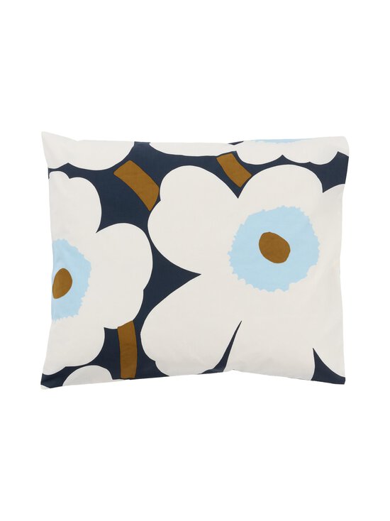Marimekko - Unikko-tyynyliina 50 x 60 cm - 515 BLUEBERRY, OFF WHITE, C.BLUE | Stockmann - photo 1
