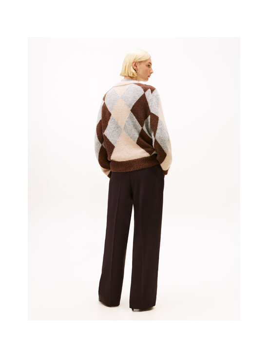 Tommy Hilfiger - Argyle C-neck -alpakkasekoiteneule - 0HL ARGYLE LEGACY BROWN / MID GREY HTR - photo 4 Tommy Hilfiger - Argyle C-neck -alpakkasekoiteneule - 0HL ARGYLE LEGACY BROWN / MID GREY HTR | Stockmann - photo 4