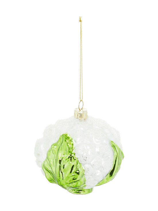 Casa Stockmann - Glass Cauliflower -joulukoriste - WHITE | Stockmann - photo 2