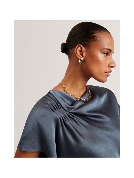Ted Baker London - Dascha Draped Neck Bias -midimekko - GREY | Stockmann - photo 4