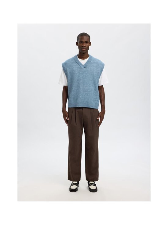 Selected - Kootud vest SlhRai Relaxed - BLUE MIRAGE DETAIL:MELANGE | Stockmann - photo 4