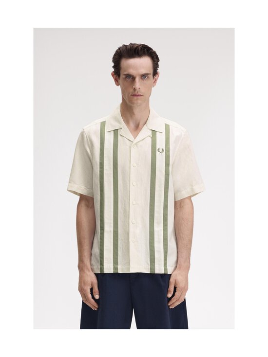 Fred Perry - Panelled Linen Blend -kauluspaita - 760 LIGHT ECRU - photo 3 Fred Perry - Panelled Linen Blend -kauluspaita - 760 LIGHT ECRU | Stockmann - photo 3