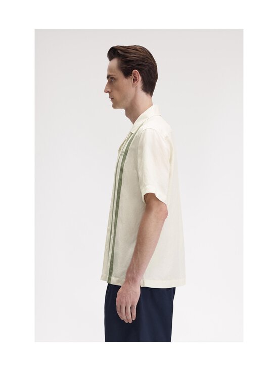 Fred Perry - Panelled Linen Blend -kauluspaita - 760 LIGHT ECRU - photo 4 Fred Perry - Panelled Linen Blend -kauluspaita - 760 LIGHT ECRU | Stockmann - photo 4