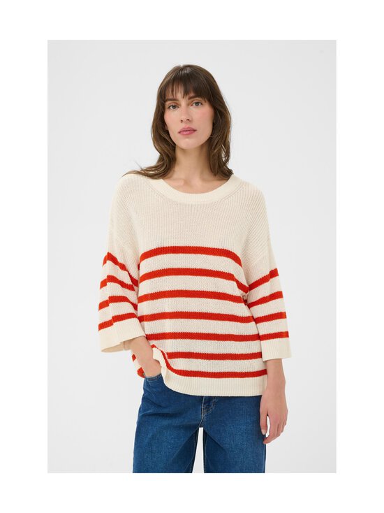 Part Two - AlizaPW-neulepusero - 304753 WHISPER WHITE/POPPY RED | Stockmann - photo 3