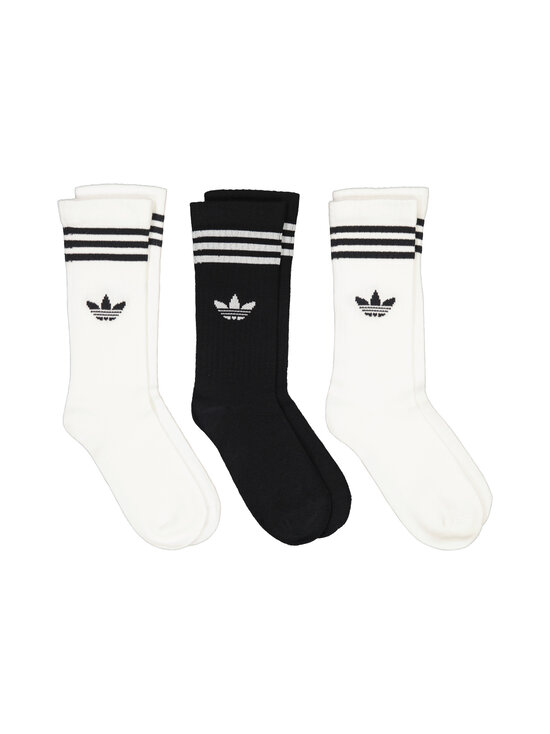 adidas Originals - Sokid Crew, 3 paari - JZ7496 WHITE/BLACK | Stockmann - photo 1