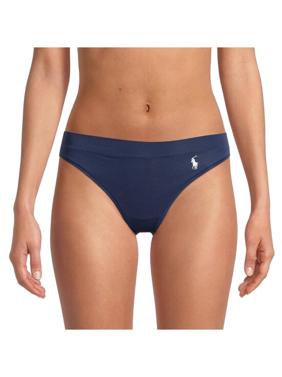Polo Ralph Lauren - Club Cotton Bikini -alushousut - 815 NAVY | Stockmann - photo 2