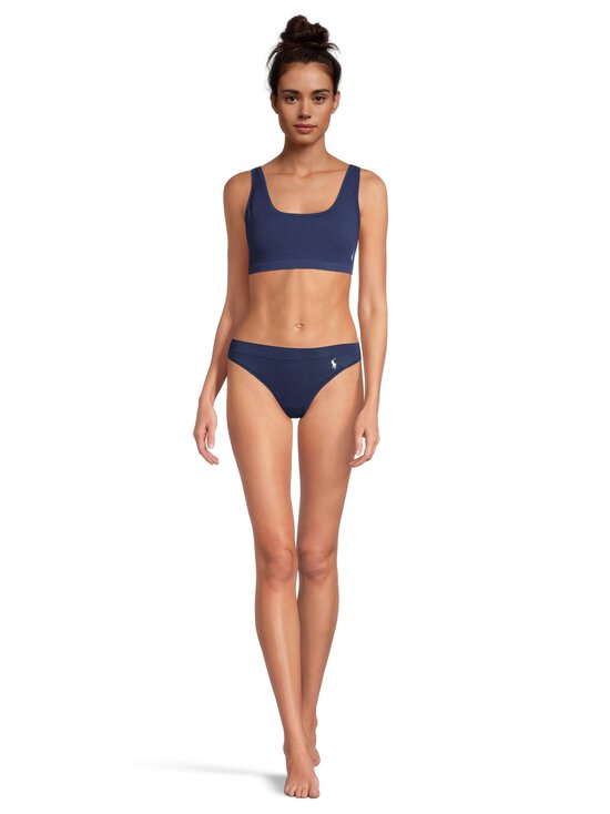 Polo Ralph Lauren - Club Cotton Bikini -alushousut - 815 NAVY | Stockmann - photo 4