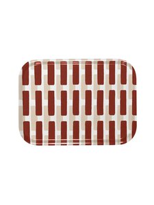 Artek - Siena-tarjotin 27 x 20 cm - BEIGE,PUNAINEN Artek - Siena-tarjotin 27 x 20 cm - BEIGE,PUNAINEN | Stockmann