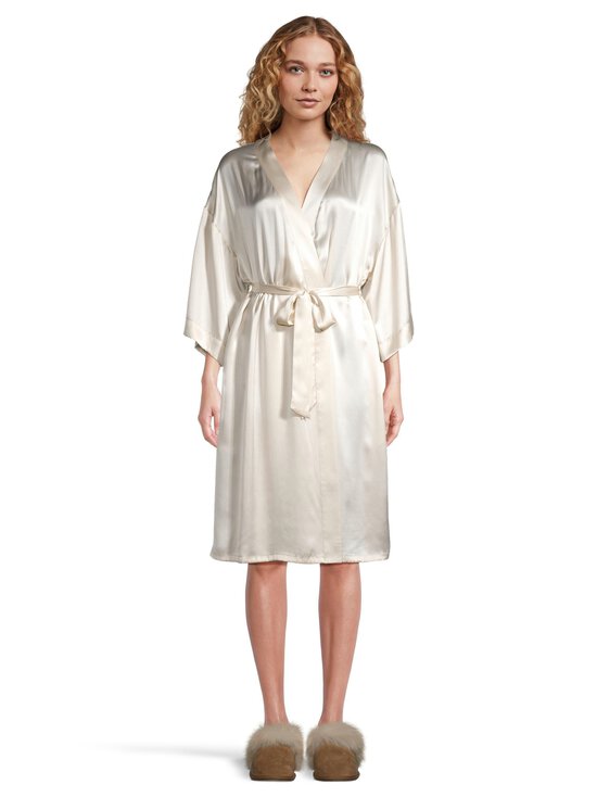 Stockmann Silk - Maya-silkkiaamutakki - CHAMPAIGNE BEIGE - photo 2 Stockmann Silk - Maya-silkkiaamutakki - CHAMPAIGNE BEIGE | Stockmann - photo 2