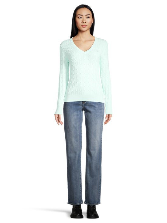 GANT - Palmikkoneule - 355 FADED MINT - photo 2 GANT - Palmikkoneule - 355 FADED MINT | Stockmann - photo 2