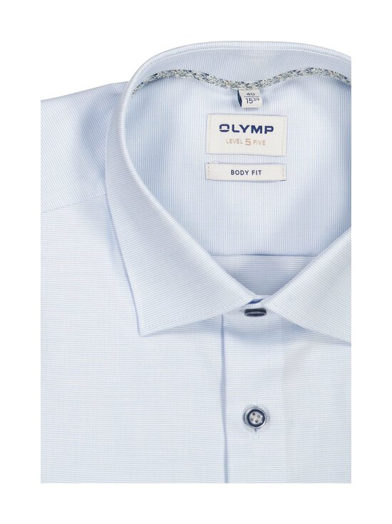 Olymp - Body Fit Contrast krekls ar apkakli un pagarinātām piedurknēm - 11 BLEU | Stockmann - photo 2