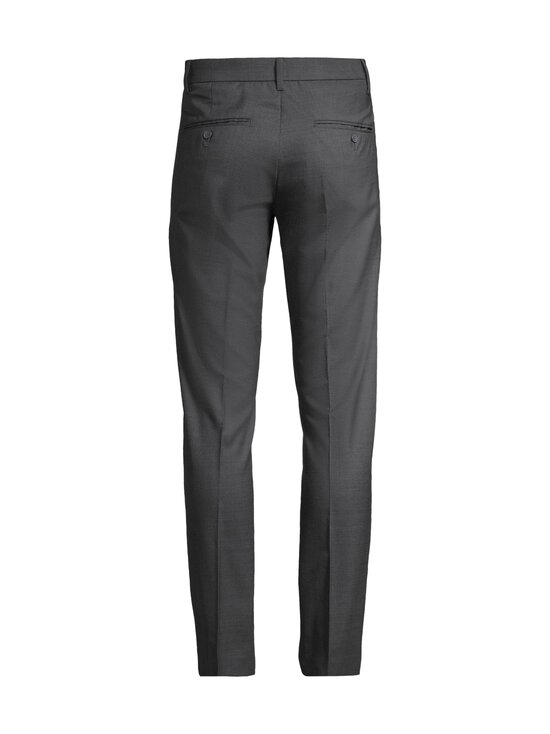ESSENTIALS by Stockmann - Elijah Slim Fit -housut - DK. GREY MEL. | Stockmann - photo 2