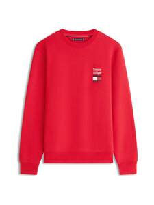 Tommy Hilfiger - Embro Flag -collegepaita - XLD MEDIUM RED | Stockmann