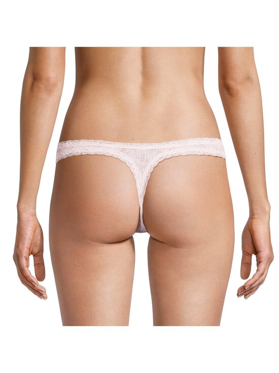 SKIMS - Cotton Pointelle Lace Trim -stringit - BLOOM DAINTY FLORAL | Stockmann - photo 3