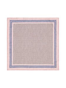 Stockholm Kravatt - Small Print -silkkitaskuliina - 4 ROSE/BLUE | Stockmann