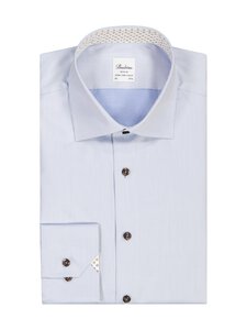 Stenströms - Regular Contrast Xl Sleeve -kauluspaita, erikoispitkät hihat - 100 LIGHT BLUE | Stockmann