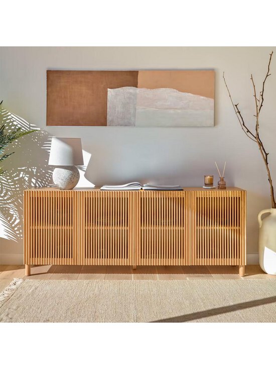 Kave Home - Beyla-senkki tammi 180 x 71 cm - BEIGE | Stockmann - photo 7
