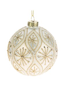 Weiste - Ball With Stars -joulukuusenkoriste - WHITE | Stockmann
