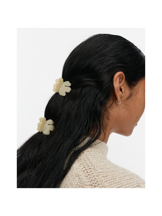 Marimekko - Nano Unikko -hiusklipsit 2-pack - 980 BEIGE | Stockmann - photo 2