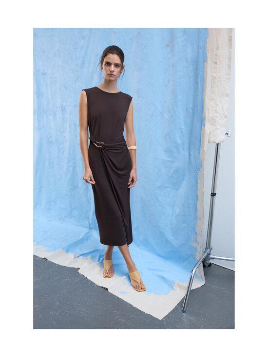 Vila - ViJustine O-Neck -midimekko - SLATE BLACK | Stockmann - photo 3