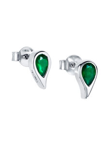 Efva Attling - Sparkle Of Life Green -korvakorut - SILVER | Stockmann