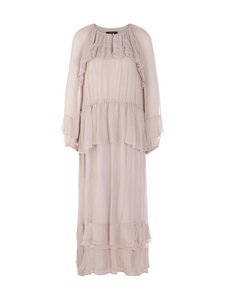 Marc Cain - Pitkä frillamekko - 702 LIGHT TAUPE | Stockmann