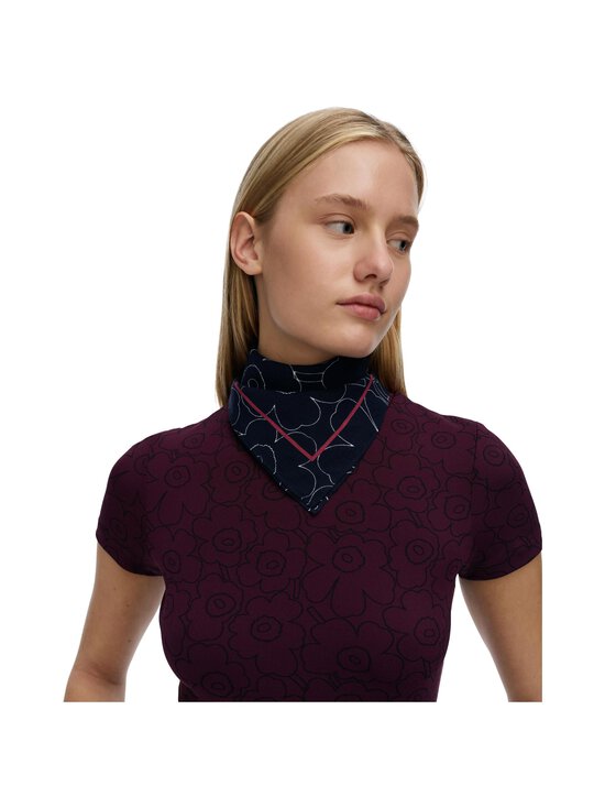 Marimekko - Sall Pesofati Piirto Unikko - 513 DARK BLUE, OFF WHITE, DK. ROSE | Stockmann - photo 1