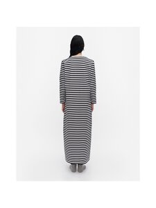 Marimekko - Katju Tasaraita -yömekko - 068 WHITE, BLACK | Stockmann