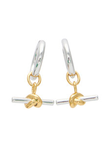 MISSOMA - Lucy Williams Knot T-Bar Charm riņķu auskari - MIXED | Stockmann