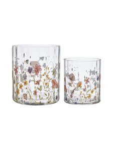 Wikholm Form - Flower-kynttilälyhty 12 x 13 cm - CLEAR/MULTI | Stockmann