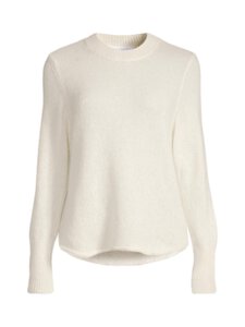 rich & royal - Crew-Neck Oversized -alpakkasekoiteneule - 113 PEARL WHITE | Stockmann