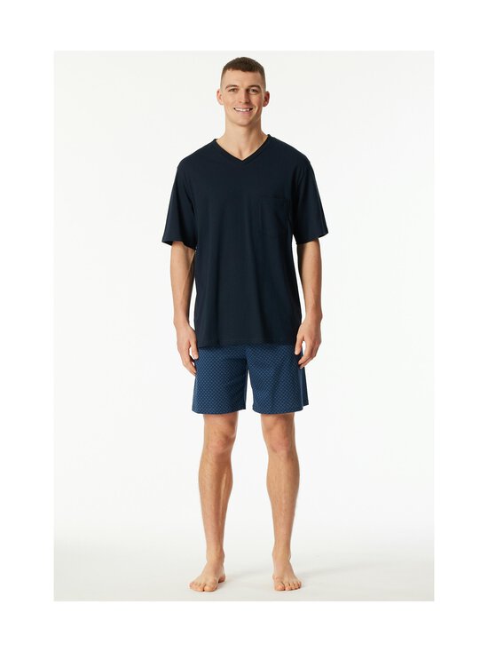 Schiesser - Short-pyjama 2-osainen - 899 ATLANTIC BLUE - photo 2 Schiesser - Short-pyjama 2-osainen - 899 ATLANTIC BLUE | Stockmann - photo 2