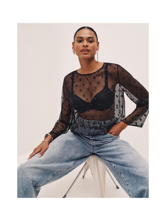 Marie Jo - Daisy Top Without Cups -paita - ZWA BLACK | Stockmann - photo 5