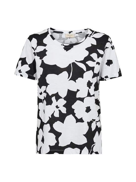 Freequent - FQViva t-paita - 9704 BRILLIANT WHITE W. BLACK | Stockmann - photo 1