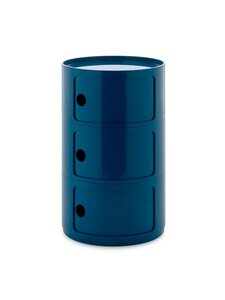 Kartell - Componibili Big -säilytyskaluste 3-osainen sininen - BLUE | Stockmann