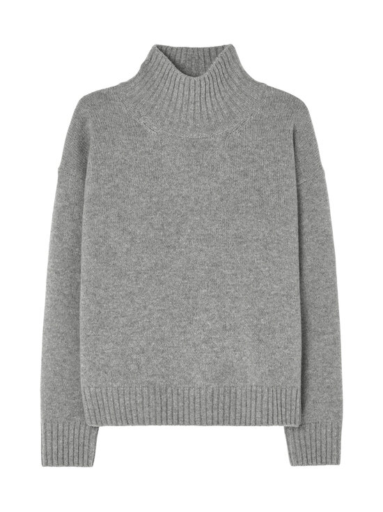 Filippa K - Wool Cashmere Turtleneck -neulepusero - GREY MELANGE GREY MELANGE GREY MELANGE | Stockmann - photo 1