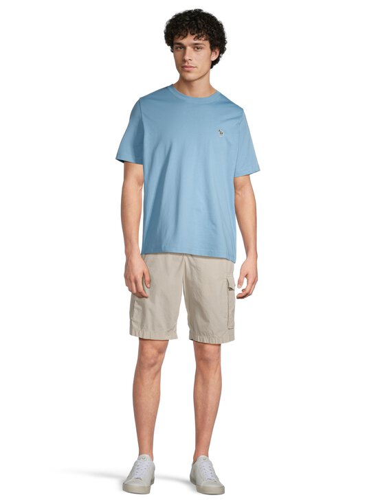 PS Paul Smith - Regular fit zebra t-krekls - 43H GREY BLUE | Stockmann - photo 2