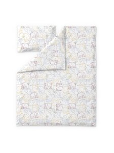 Finlayson - Elefantti Villi bērnu gultas veļas komplekts 120 x 160 + 40 x 60 cm - MULTI Finlayson - Elefantti Villi bērnu gultas veļas komplekts 120 x 160 + 40 x 60 cm - MULTI | Stockmann