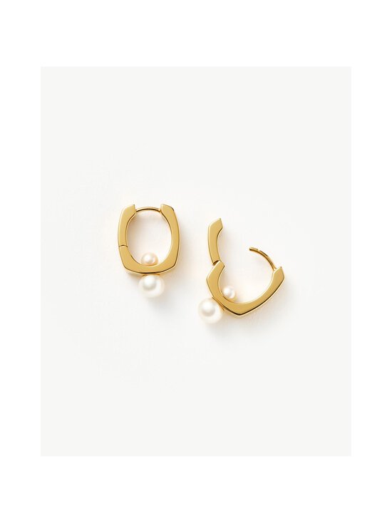 MISSOMA - Button Pearl Square Small Hoop -korvakorut - GOLD - photo 2 MISSOMA - Button Pearl Square Small Hoop -korvakorut - GOLD | Stockmann - photo 2