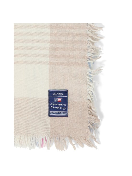 Lexington - Multi Checked Wool Mix -päiväpeitto 130 x 170 cm - MULTI | Stockmann - photo 3