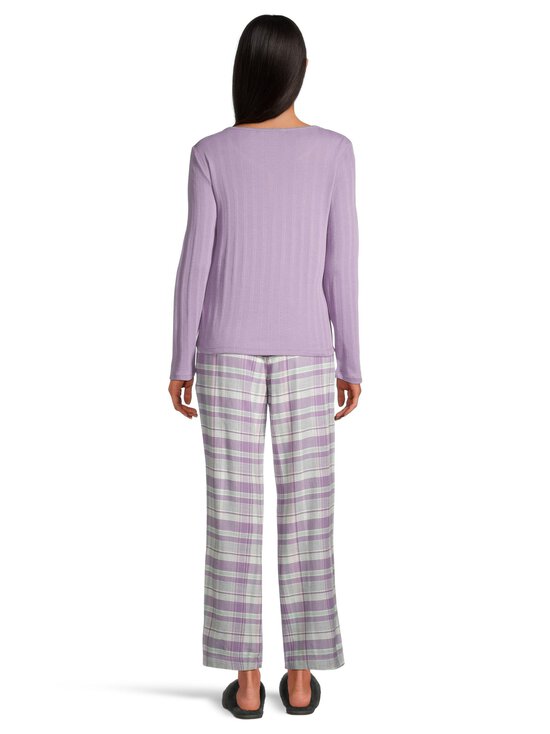 Lauren Ralph Lauren - PKnit Top Long Check Pant -pyjama - 975 MULTI PLAID | Stockmann - photo 3