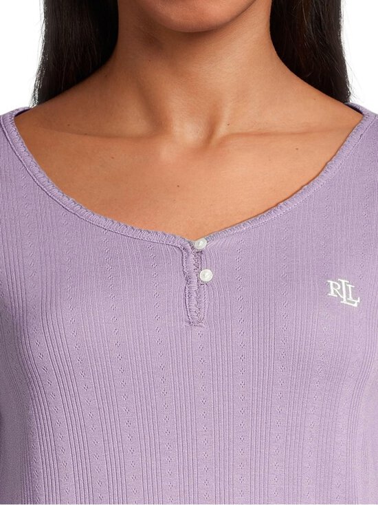 Lauren Ralph Lauren - PKnit Top Long Check Pant -pyjama - 975 MULTI PLAID | Stockmann - photo 6